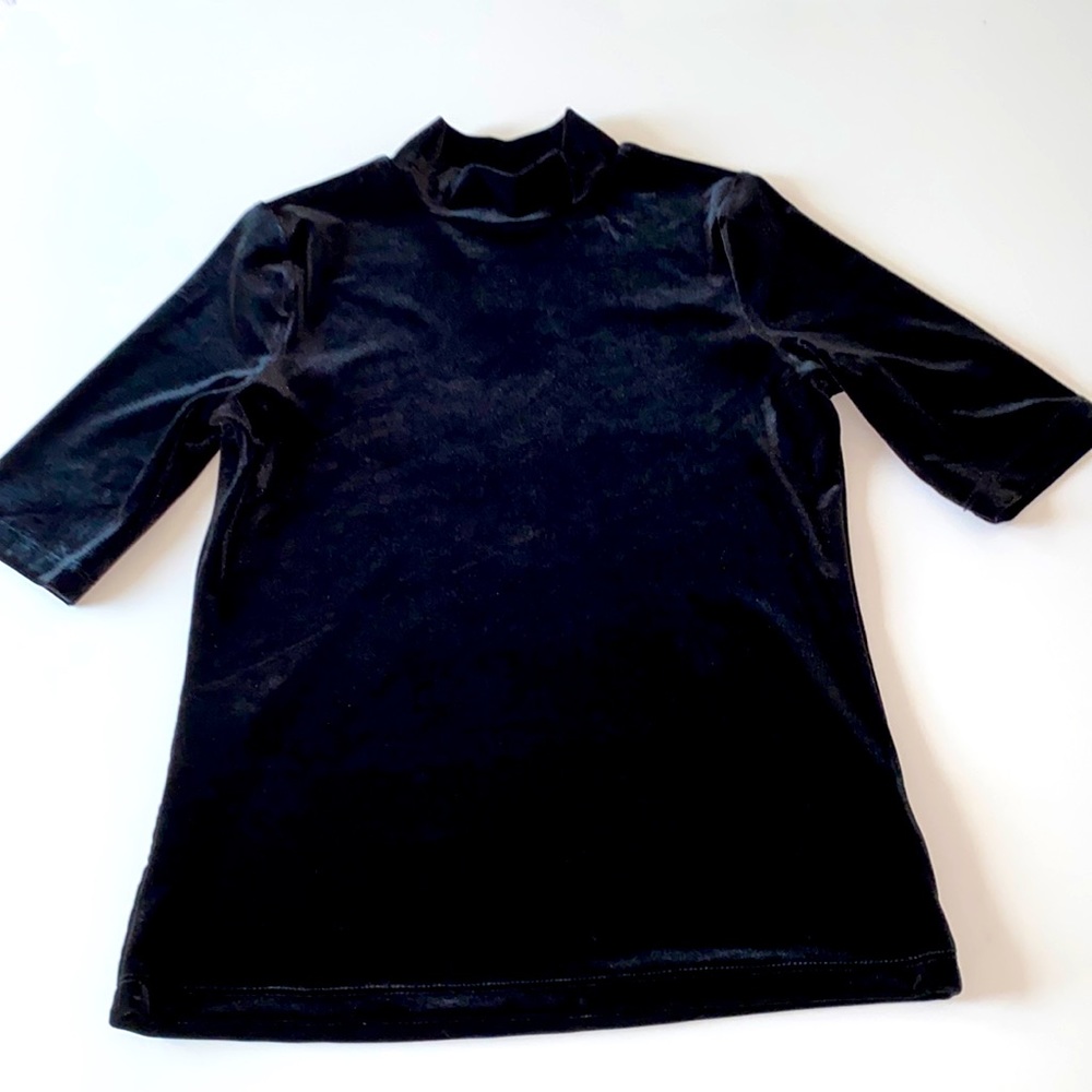 NWT banana republic velvet top